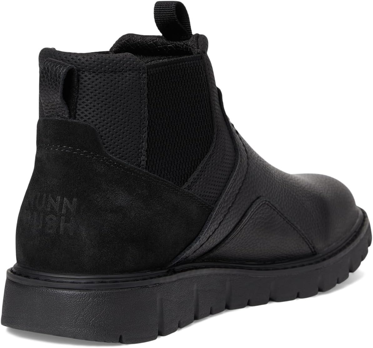 Мужские ботинки Nunn Bush Karnak Plain Toe Chelsea, легкие и удобные Чукка, черный — фото 3