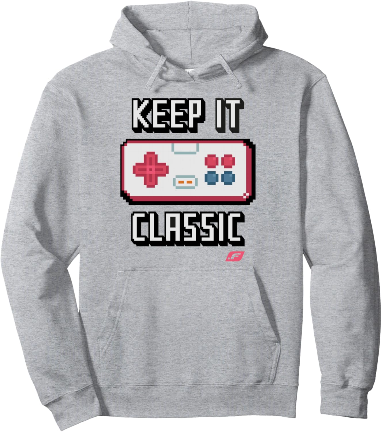 

Классическая и забавная толстовка Keep It Classic, серый