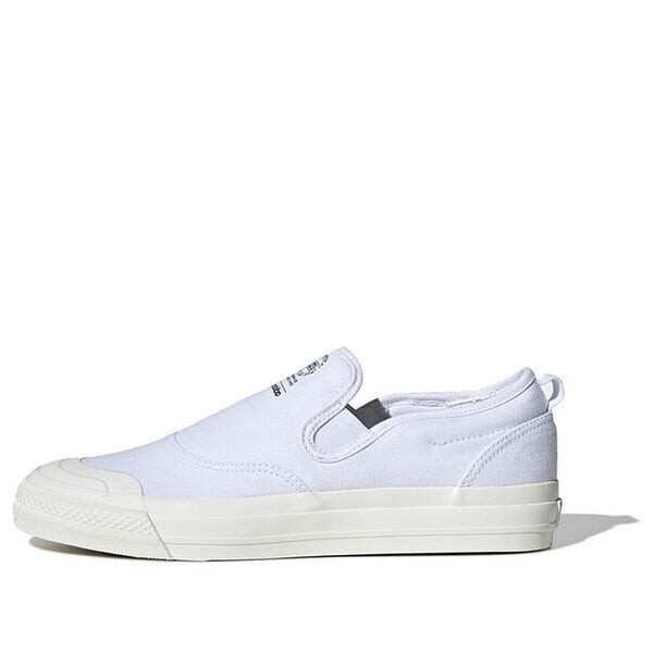 

Кроссовки nizza rf slip on Adidas, белый