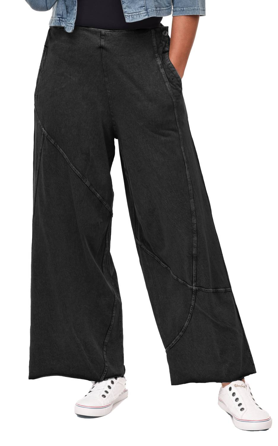 

Делла Брюки в черном цвете Tulip Clothing