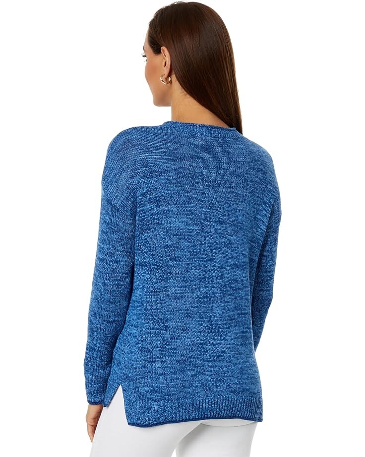 

Свитер Lilly Pulitzer Bayport Sweater, цвет Aegean Navy Blue Marl