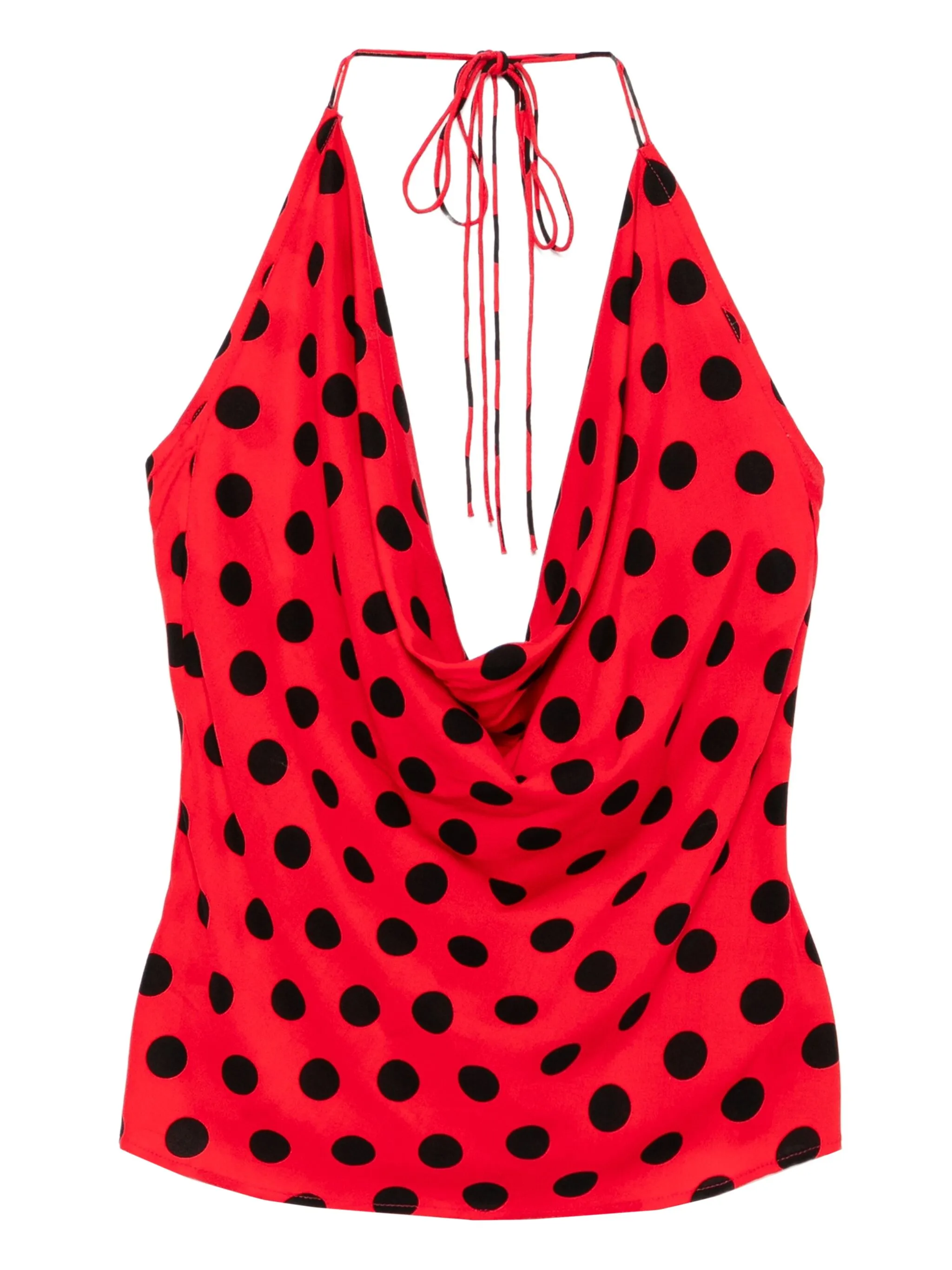 

Топ в горох Blaklace, красный