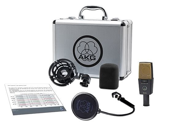

Конденсаторный микрофон AKG C414 XLII Large Diaphragm Multipattern Condenser Microphone