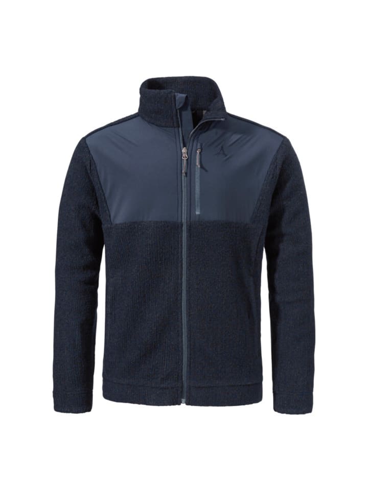 

Schöffel Флисовая куртка "Fleece Jk Style Canterbury MNS" темно-синего цвета, модель блейзер