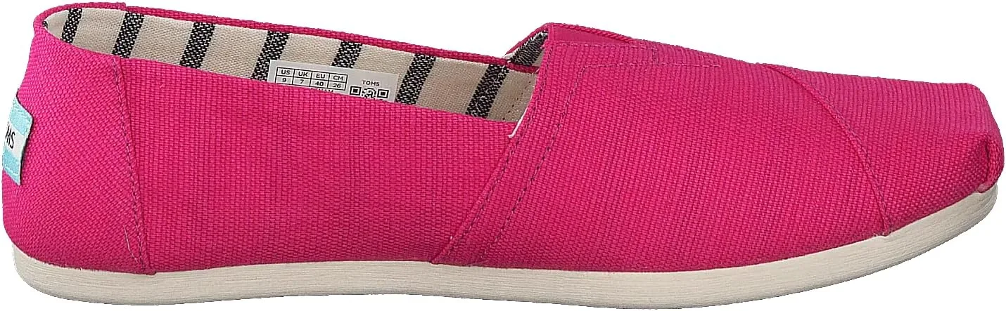 Эспадрильи Toms Tiny Classic 13001D10 - унисекс, фуксия — фото 2