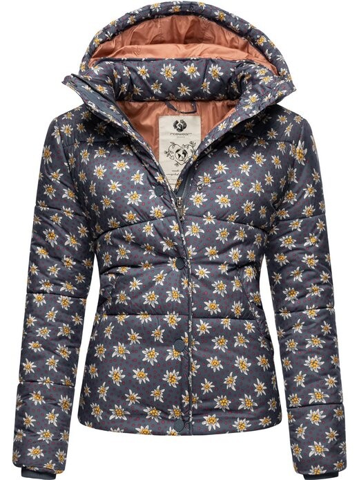 

Стеганая куртка переосмыслить ремейк Ragwear, синий