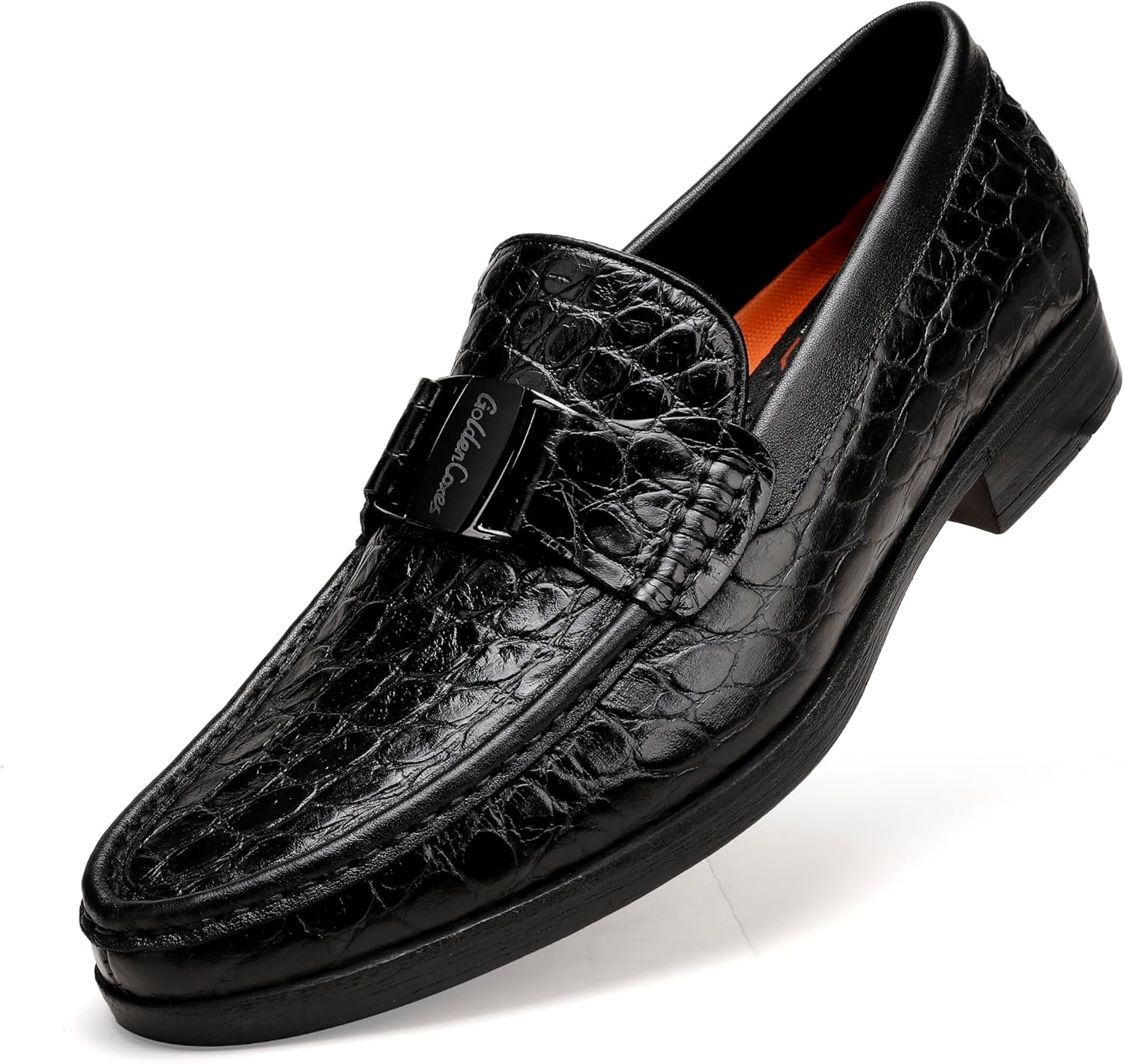 

Классические мужские кожаные туфли Generic, черный