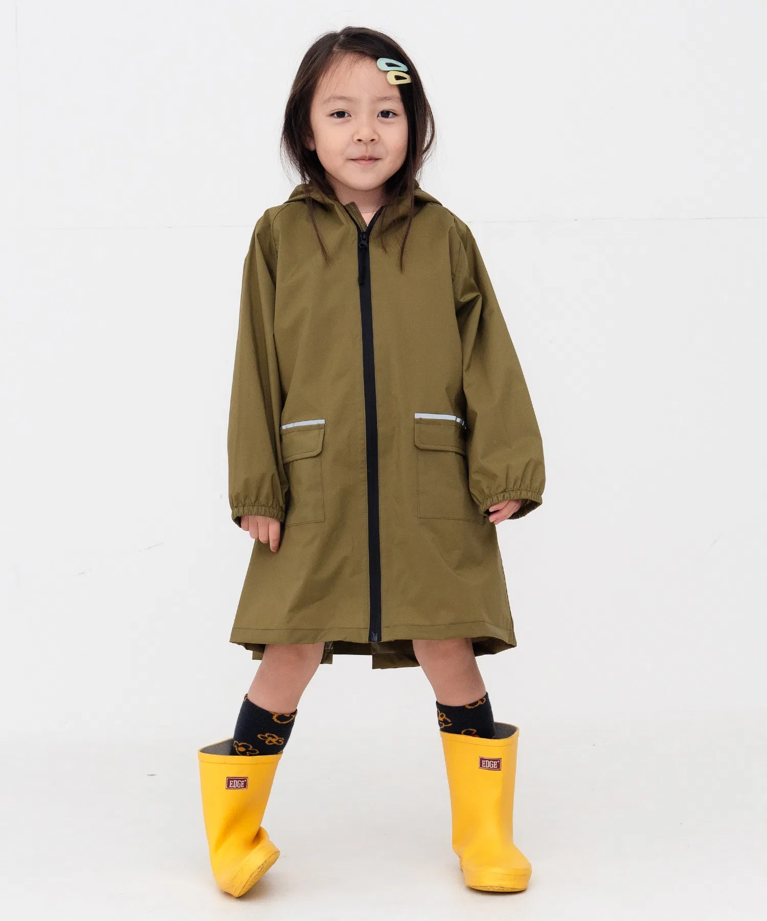 Детский дождевик Kiw Kids, двусторонний (подходит для школьных рюкзаков)