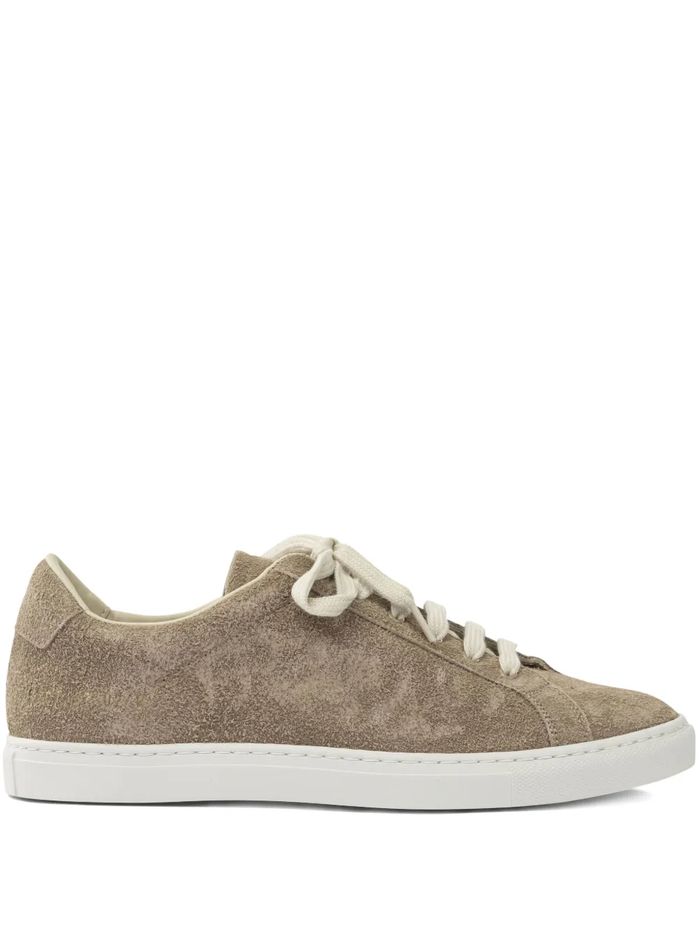 

Замшевые кеды на шнуровке Achilles Common Projects, нейтральный