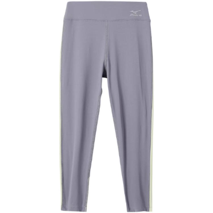 Детские леггинсы Mizuno, серо-голубые — фото 3