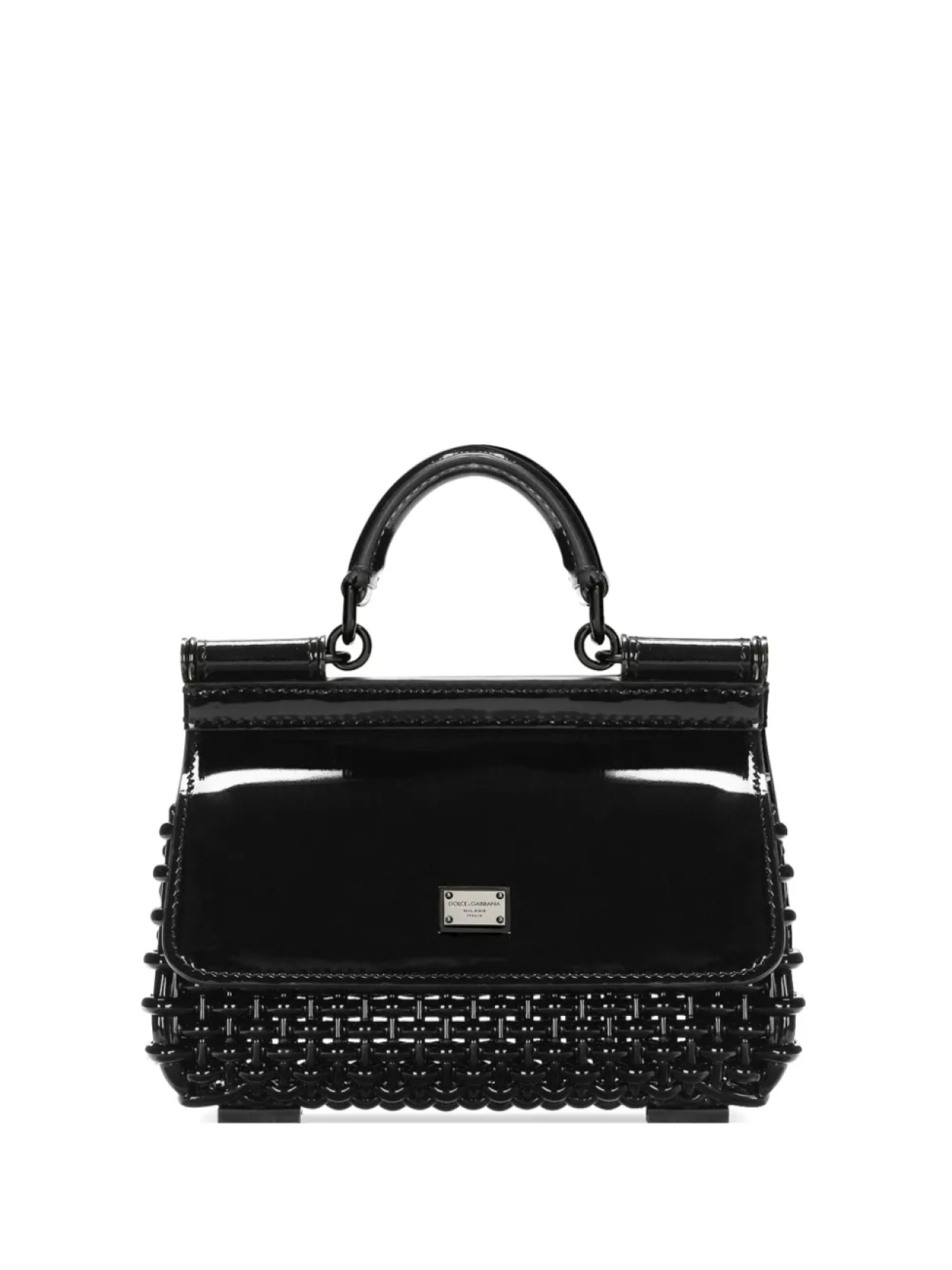

Сумка-шоппер Dolce & Gabbana Sicily Box, черный
