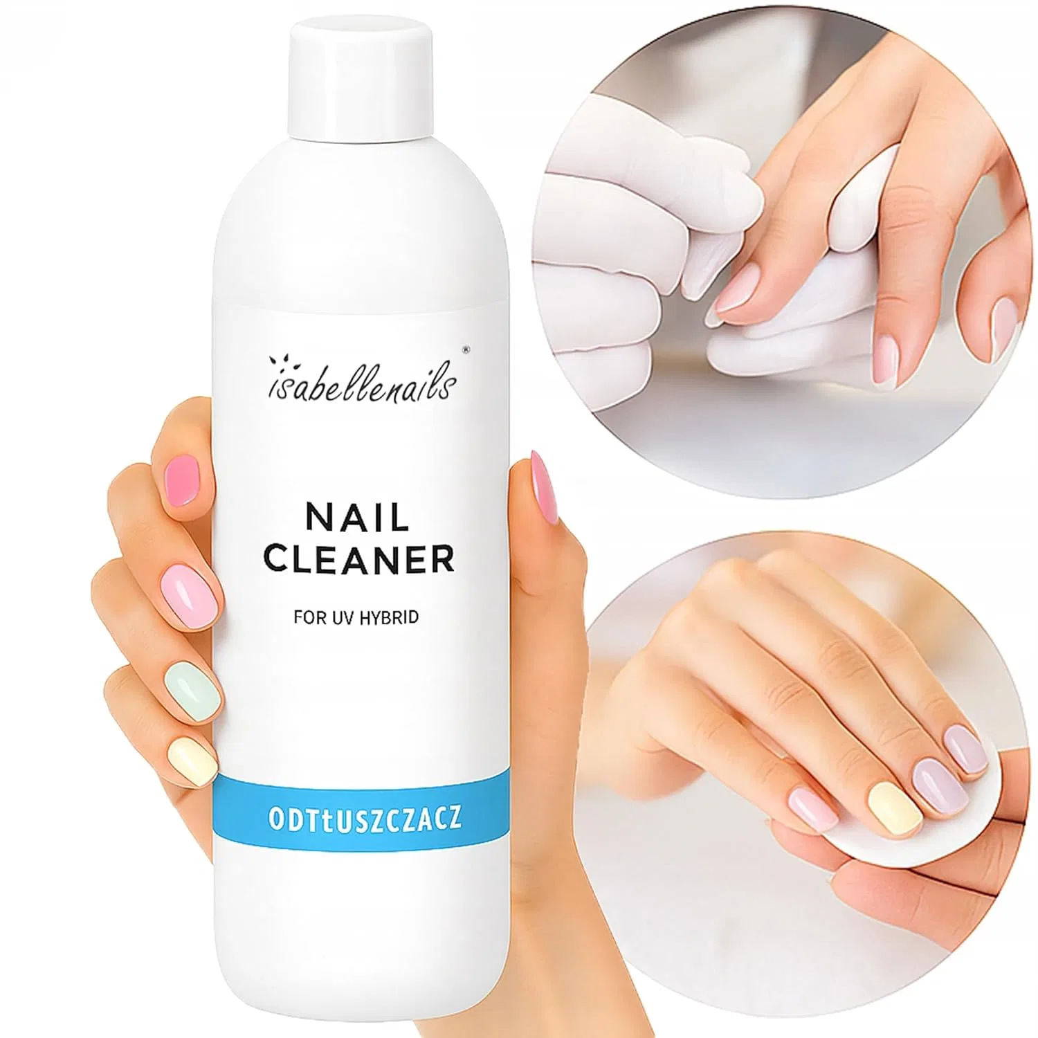 Очиститель для ногтей Nail Cleaner, 1000 мл Isabellenails — фото 2