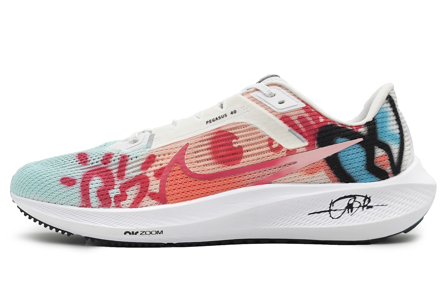 

Кроссовки Air Zoom Pegasus 40 унисекс с низким верхом синего цвета Nike