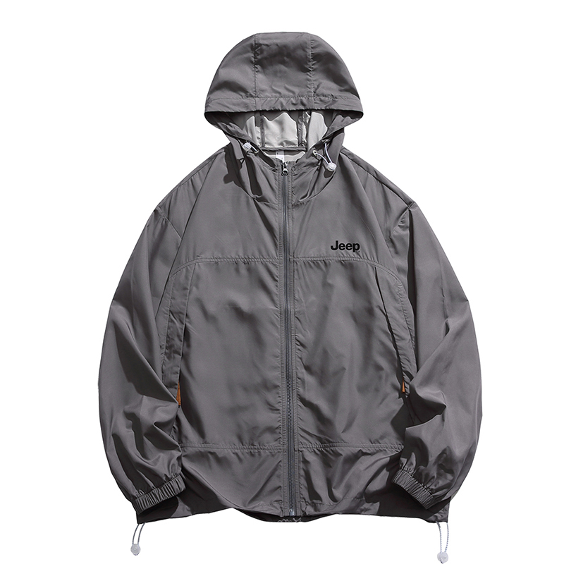 

Jeep Сверхлегкая дышащая быстросохнущая одежда с защитой от ультрафиолета для активного отдыха унисекс, Space Gray (Cooling Sensation, Comfortable, High-Efficiency Sun Protection)