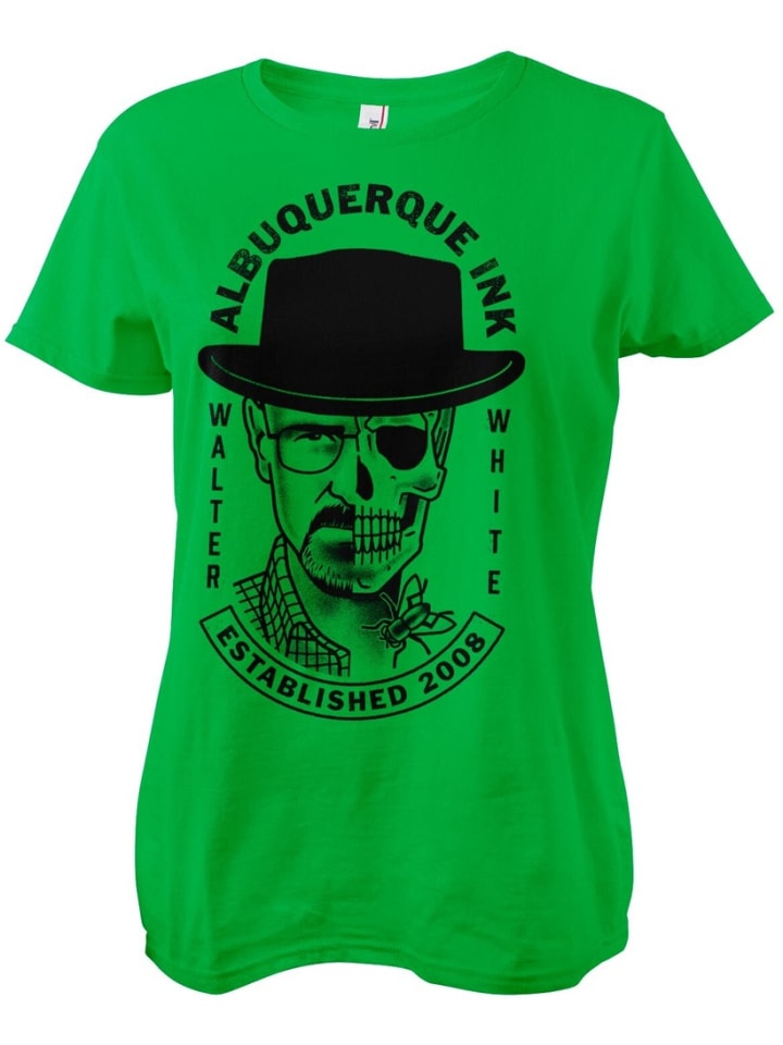 

Футболка Albuquerque Ink Girly Tee Breaking Bad, зеленый
