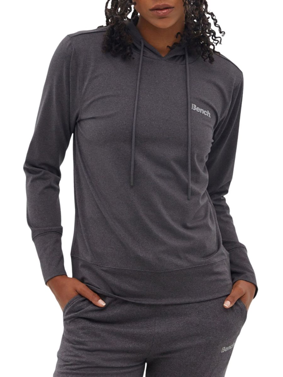 

Толстовка с логотипом и завязками Bench., цвет Anthracite Heather