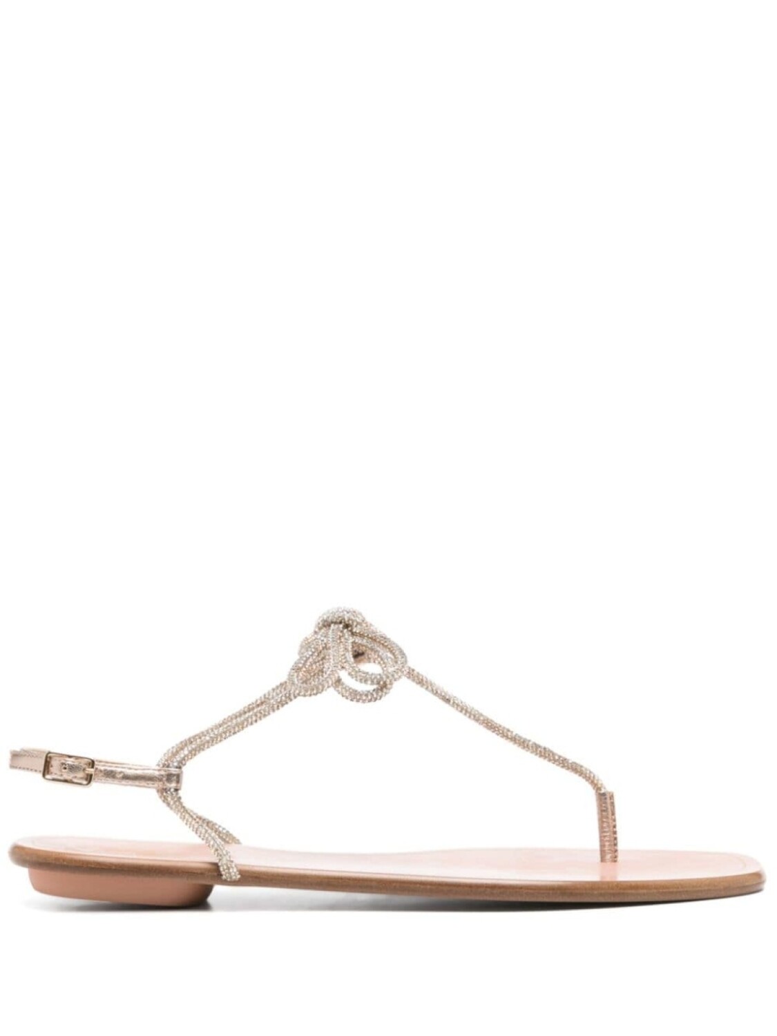 Босоножки Capri Nights Aquazzura, золотистый