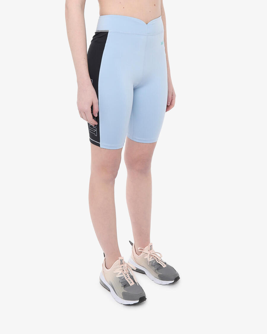 

JAKED светло-голубые синтетические фитнес-шорты для женщин