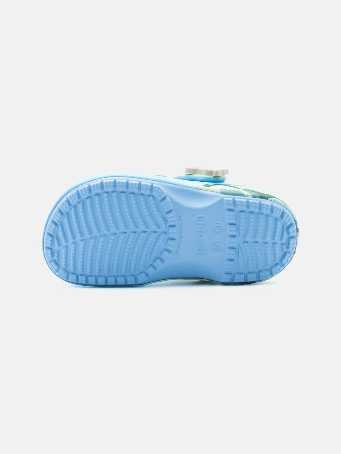 Сандалии Crocs Bluey синего цвета — фото 4