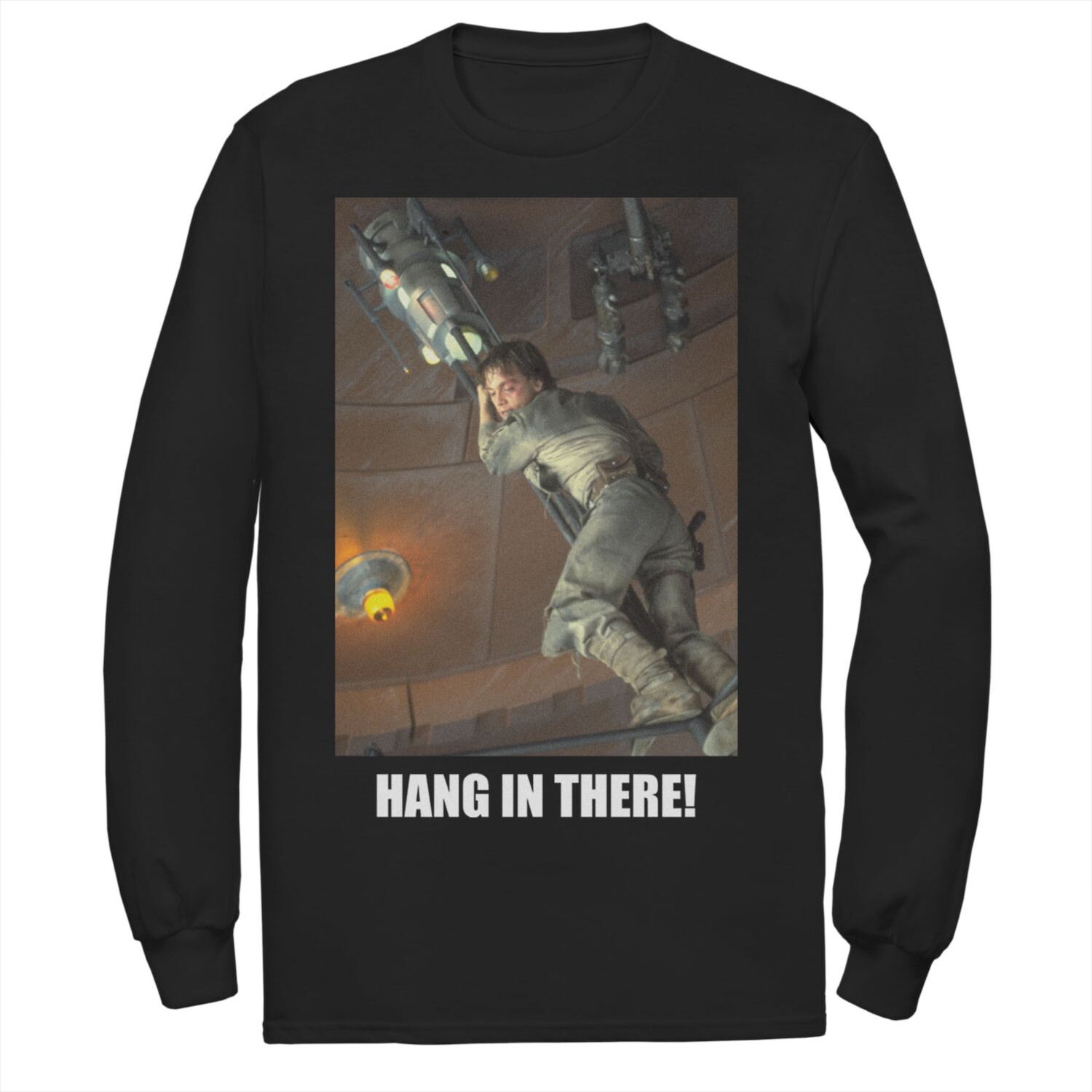 

Мужская футболка «Звездные войны Люк Скайуокер» Hang In There Licensed Character