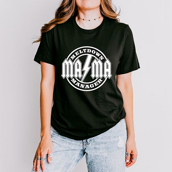 

Футболка Mama meltdown manager Simply Sage Market, Black, Черный, Футболка Mama meltdown manager Simply Sage Market, Black