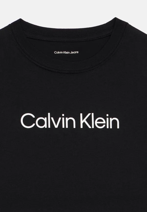 Футболка унисекс с логотипом Calvin Klein Jeans, Black — фото 4