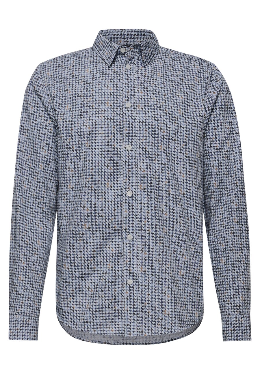 

Рубашка на пуговицах Comfort fit Street One MEN, Blue/Light blue