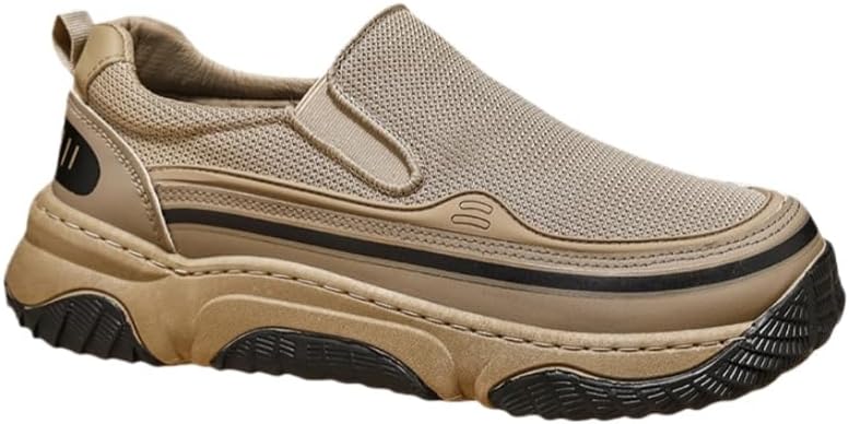 

Мужские спортивные повседневные кроссовки на толстой подошве, противоскользящие и износостойкие. Удобные и дышащие. Мягкая текстура верха. Подходят для занятий спортом, ходьбы и повседневного использования Clolinde, хаки