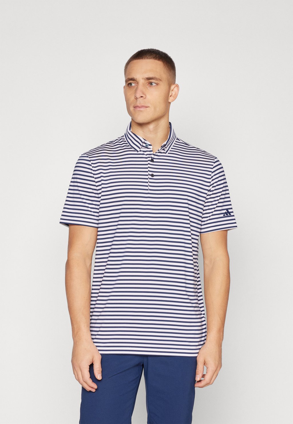

Рубашка поло STRIPE Adidas Golf, белый