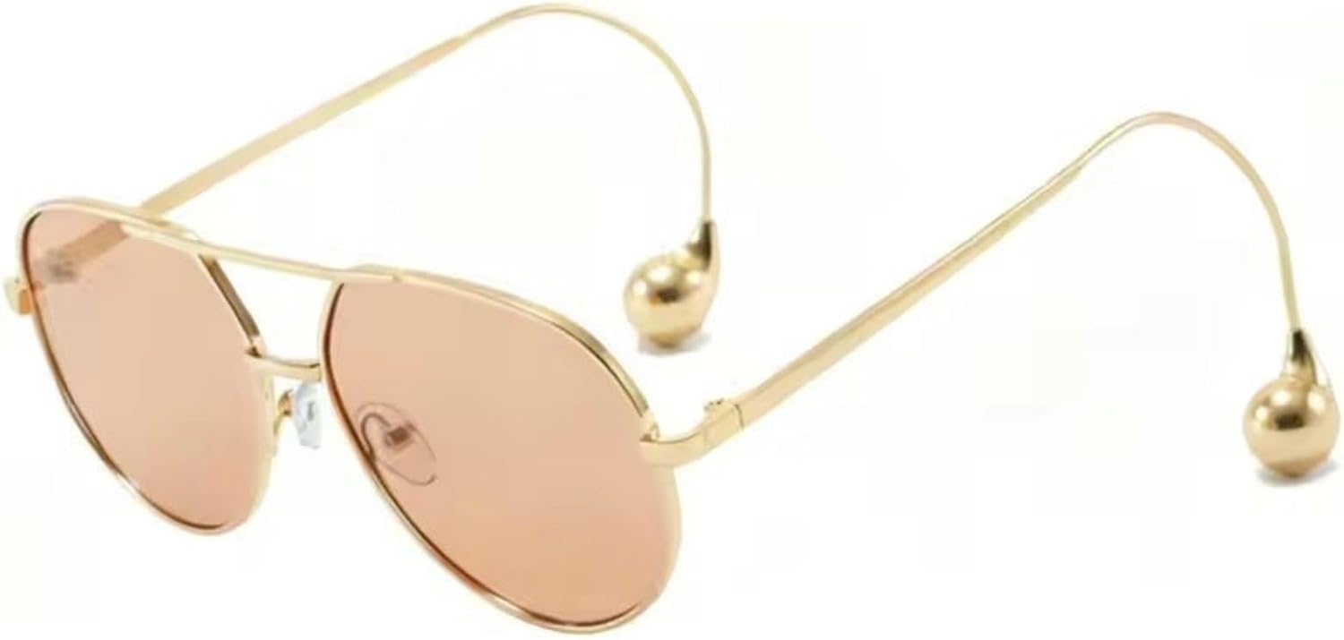 

Серьги-кольца в стиле ретро, ​​солнцезащитные очки для женщин и мужчин, винтажные очки-пилот в металлической оправе 70-х годов с градиентным покрытием, защита от ультрафиолета UV400 willochra, C6