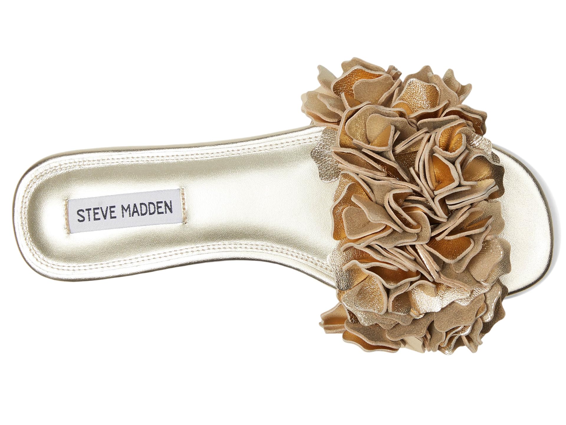 Сандалии Steve Madden Flo, цвет Gold Leather — фото 2