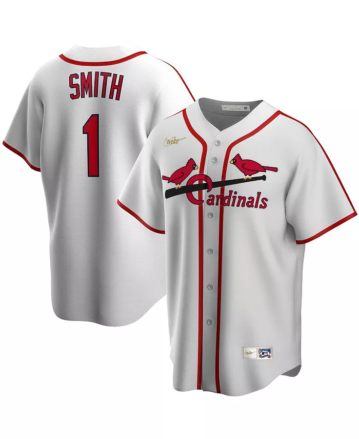 

Мужская белая майка игрока Ozzie Smith St. Louis Cardinals Home Cooperstown Collection Nike