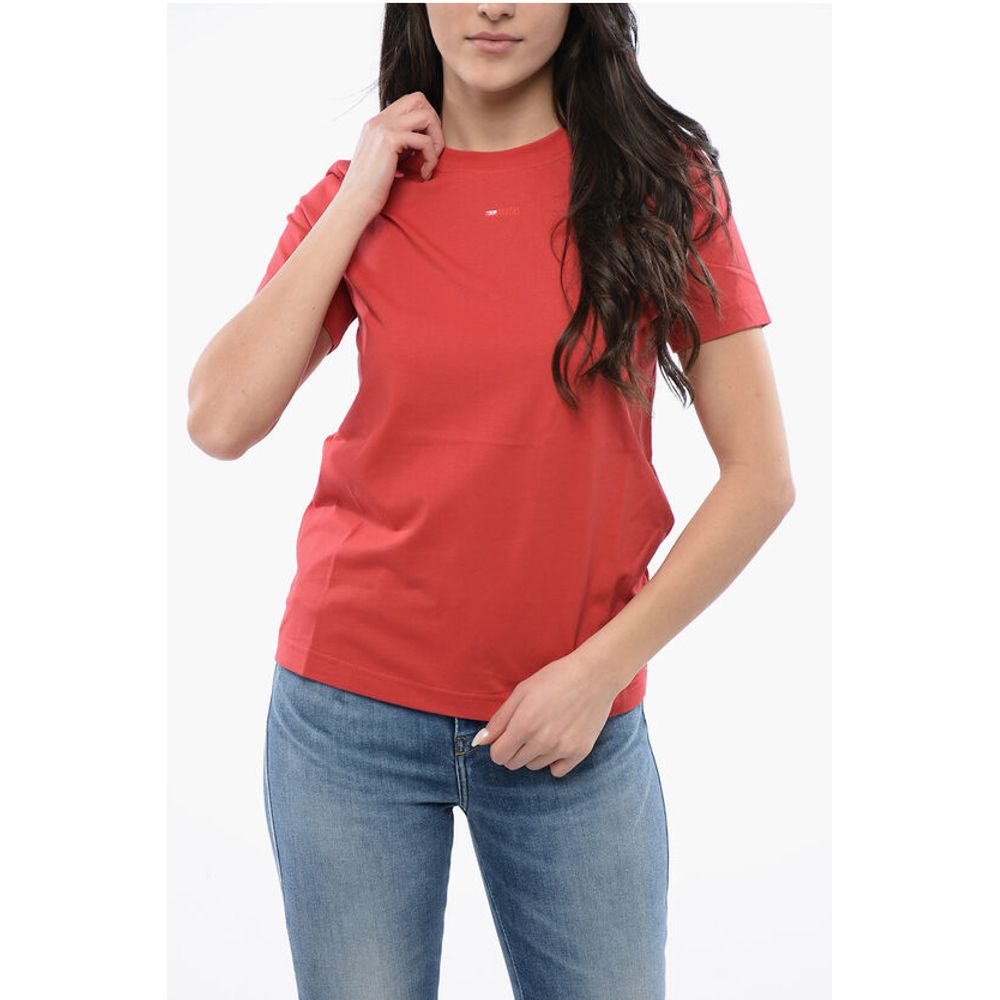 

Футболка с круглым вырезом T-REG-MICRODIV из хлопка Diesel, Red