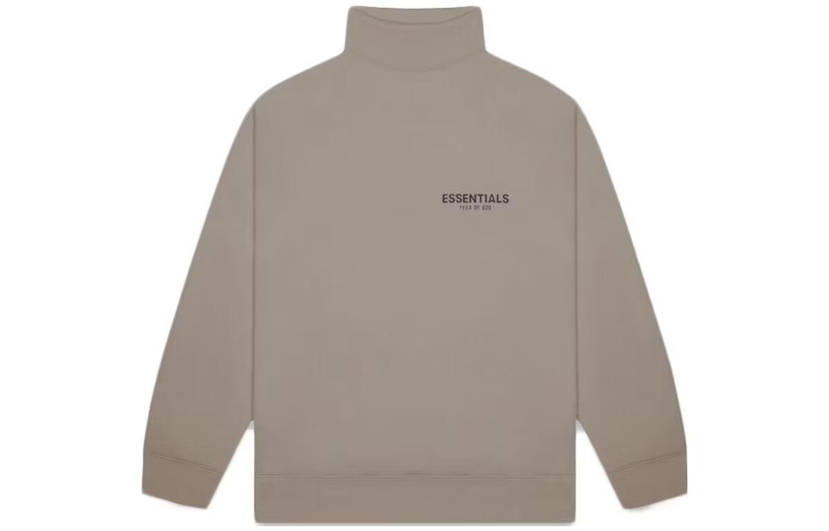 

Толстовка унисекс серо-коричневого цвета Fear Of God Essentials, коричневый