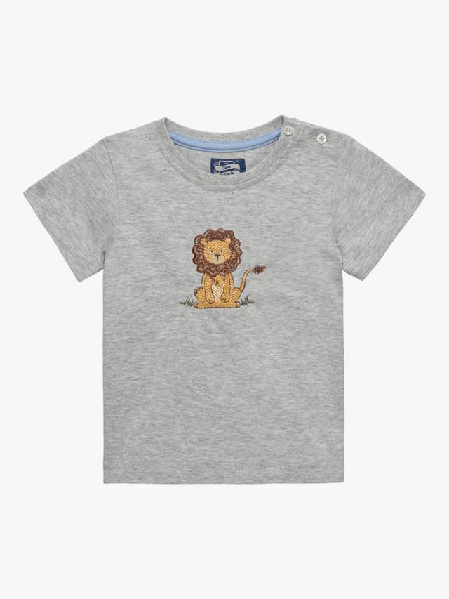 

Футболка baby augustus lion Trotters, цвет Grey Marl/Multi