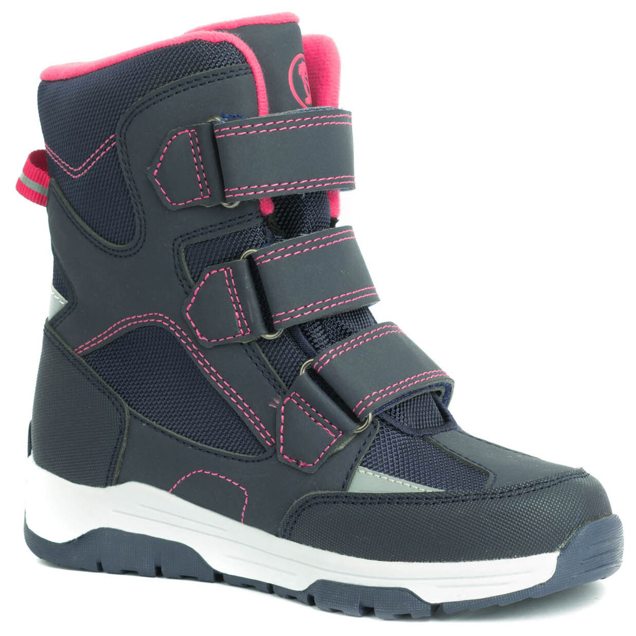 

Зимние ботинки Trollkids Kid's Lofoten Winter Boots, цвет Navy/Pink