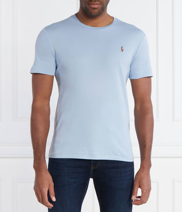 

Футболка мужская Polo Ralph Lauren хлопковая, голубой