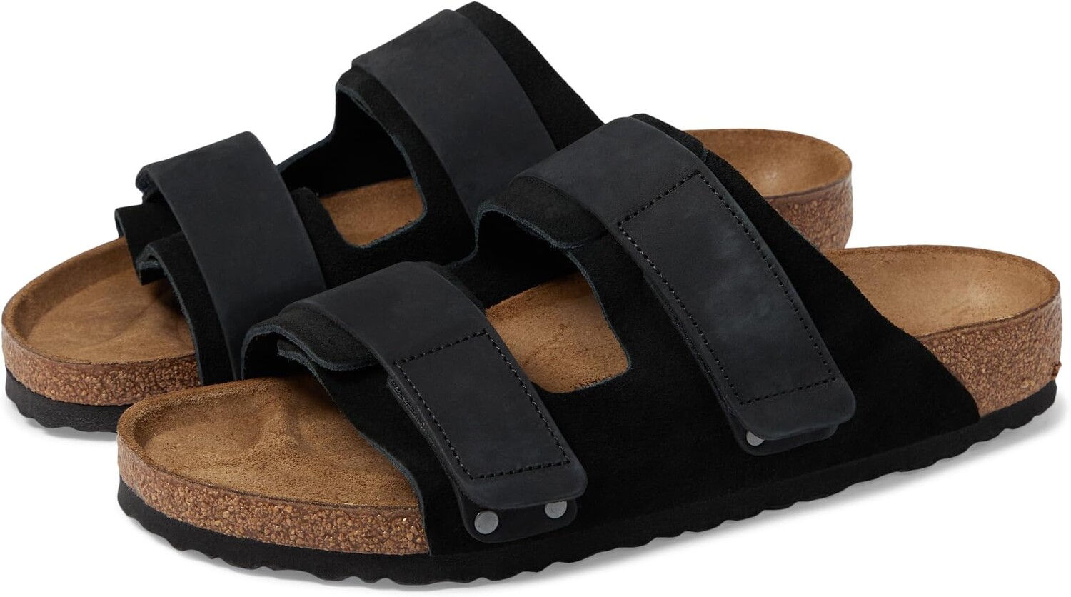 

Сандалии Birkenstock Uji - Nubuck/Suede, черный