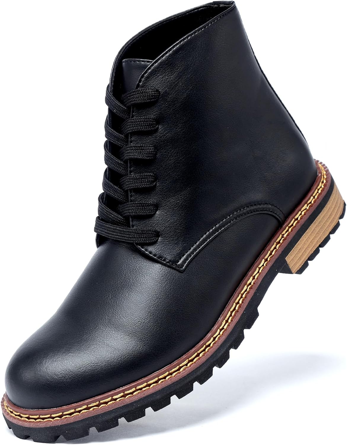 

Мужские черные высокие ботинки DZBAJRQM на шнуровке для велоспорта, износостойкие и прочные тактические ботинки, комфортные нескользящие ботинки для походов в горы, ботинки Чакка с высокой защитой, классические повседневные джинсовые ботинки