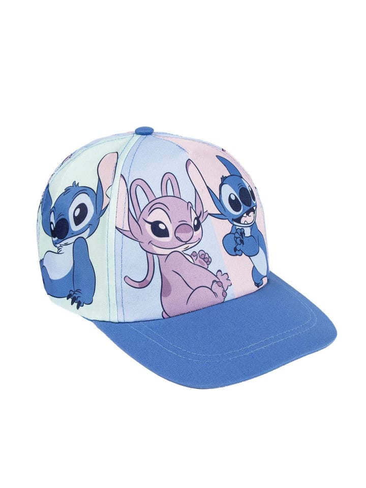 

Бейсболка Stitch, синий