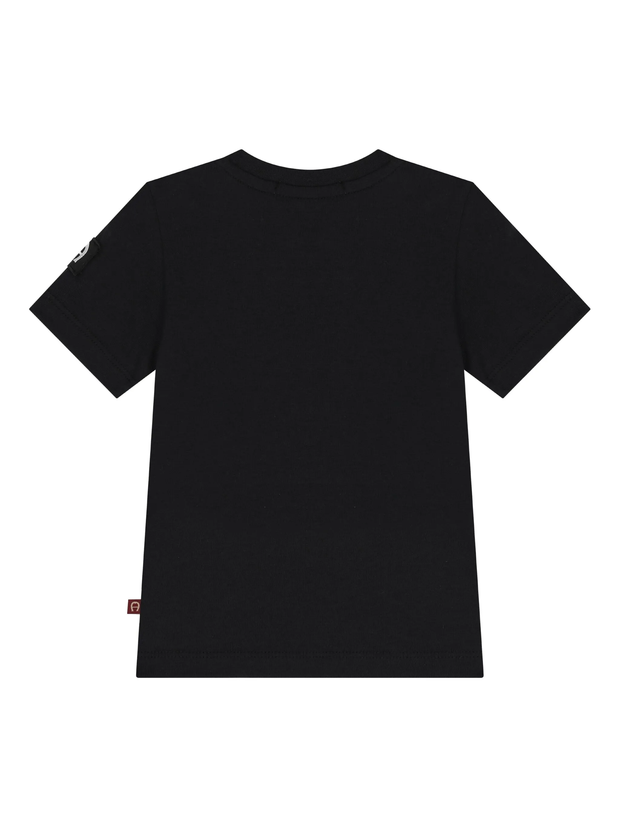 

Футболка с логотипом Aigner Kids, черный