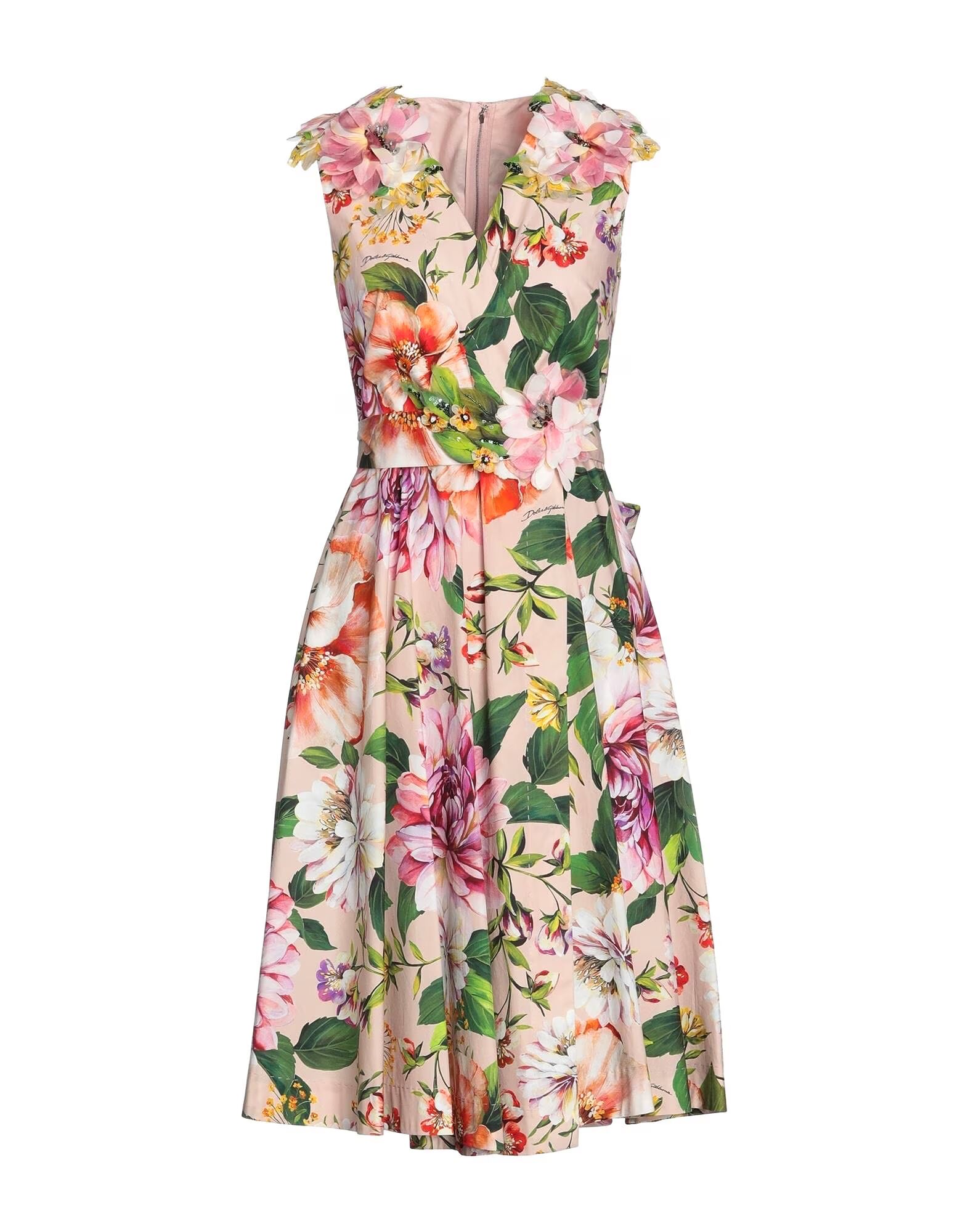 

Платье миди Dolce&Gabbana, бледно-розовый