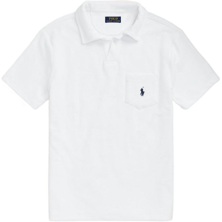 

Поло с вышивкой пони Polo Ralph Lauren, белый
