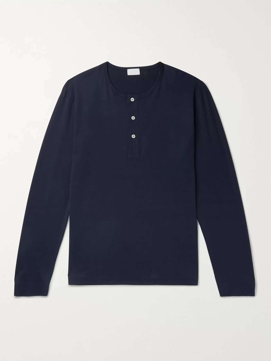 

Пижамная футболка Pima из хлопкового джерси Henley Handvaerk, нави, Черный, Пижамная футболка Pima из хлопкового джерси Henley Handvaerk, нави