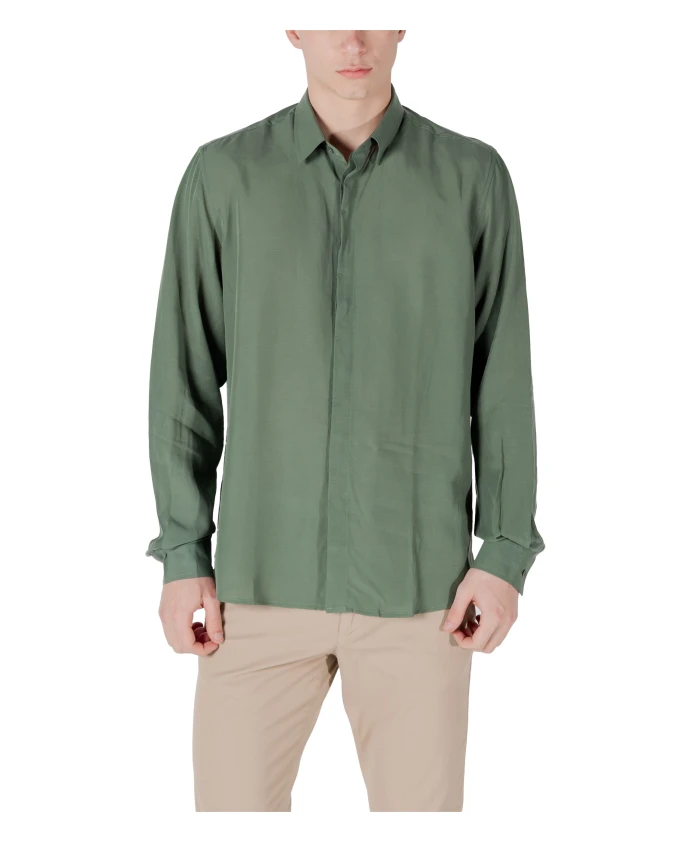 

Элегантная мужская рубашка для различных случаев Antony Morato, зеленый
