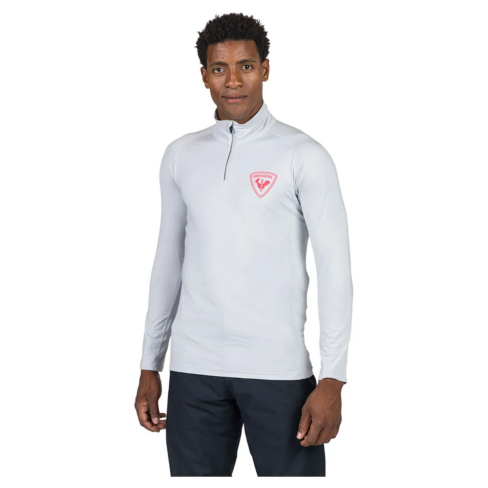 

Флис Rossignol New Hero Classique half zip, серый