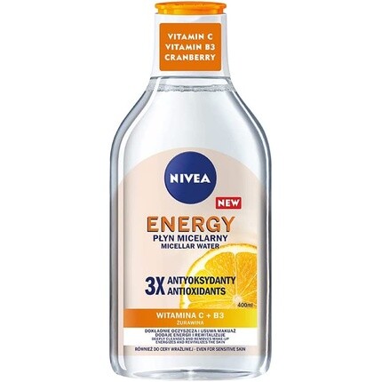 

Энергетическая мицеллярная жидкость 400мл, Nivea
