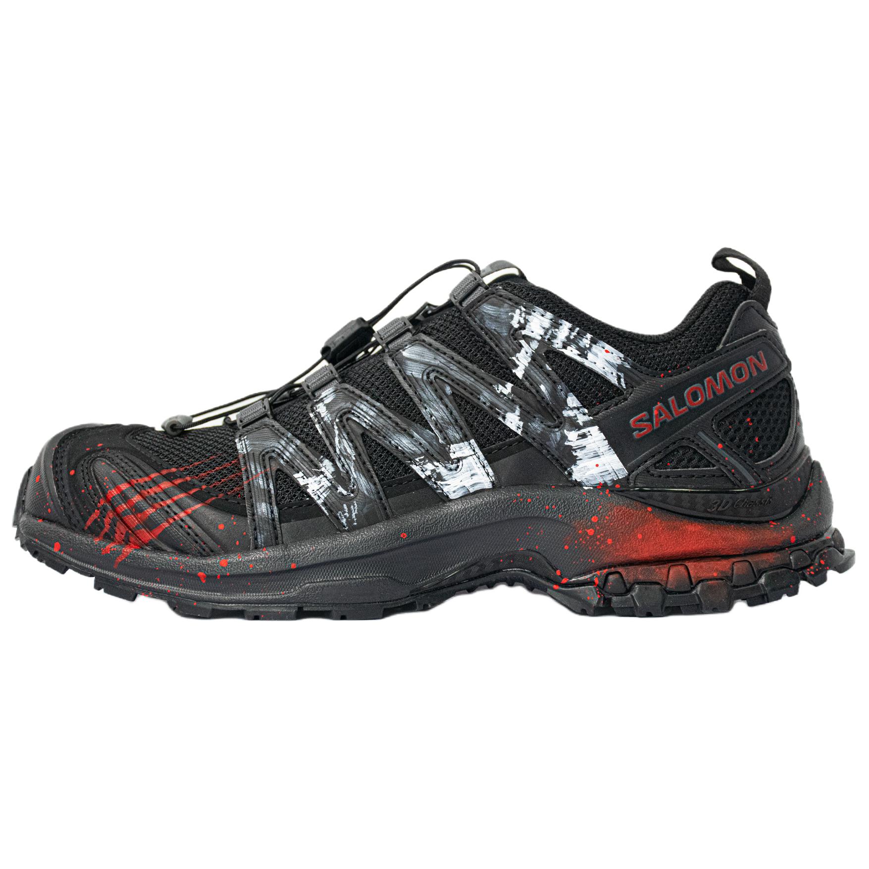 

Кроссовки для бега XA PRO 3D LA YAUTE низкие Unisex черные красные SALOMON, черный/красный