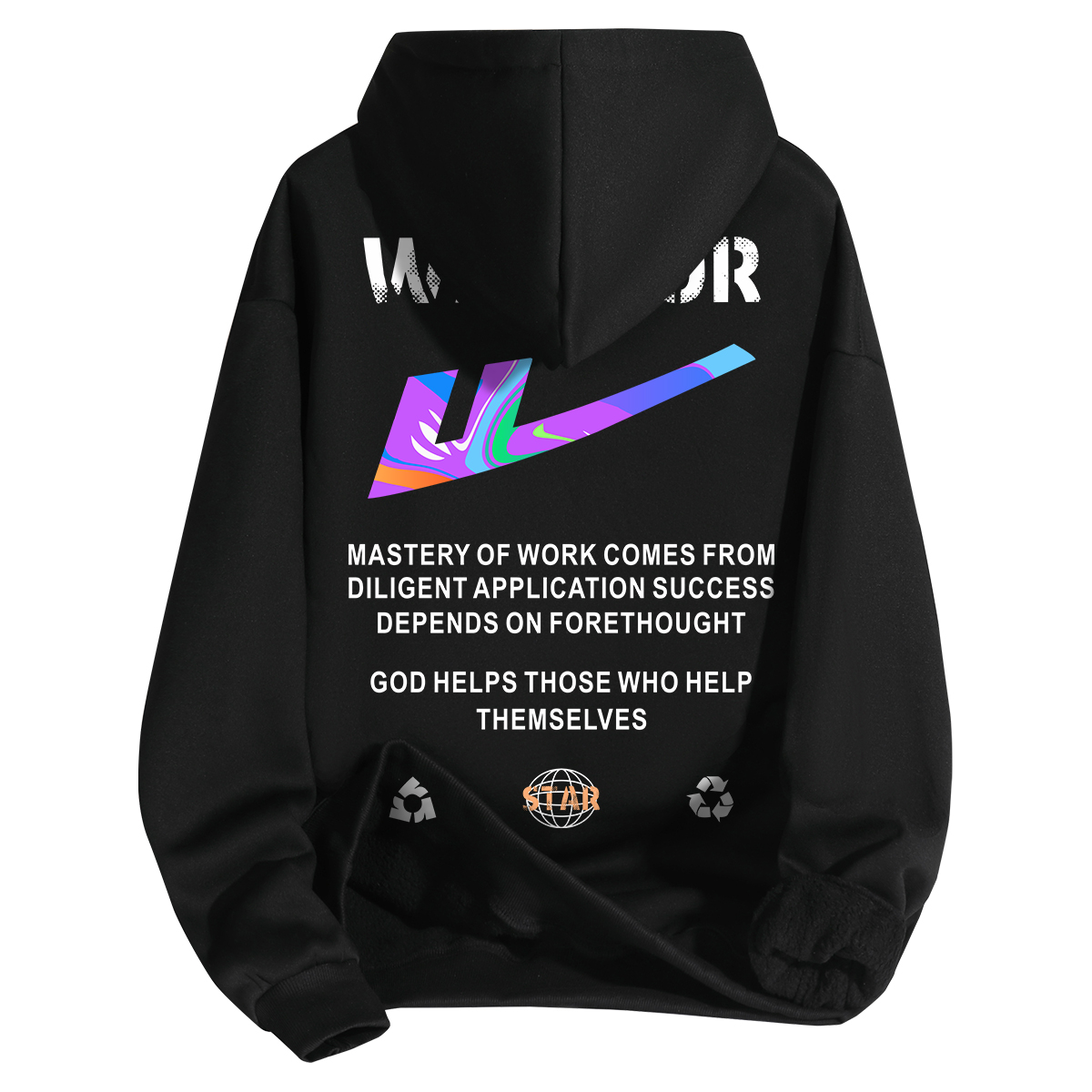 

Свитшот унисекс WARRIOR, Apricot (Fleece-Lined and Thickened)