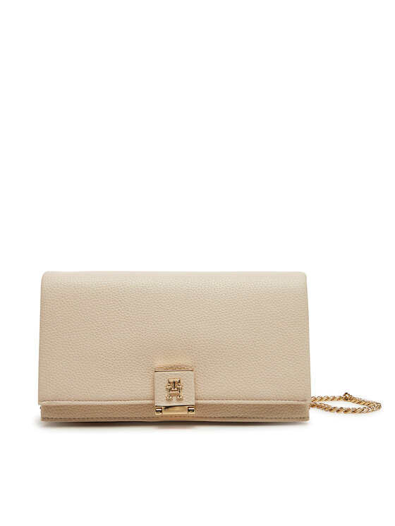 

Сумочка Th Her Flap W/Chain AW0AW17403 Tommy Hilfiger, бежевый